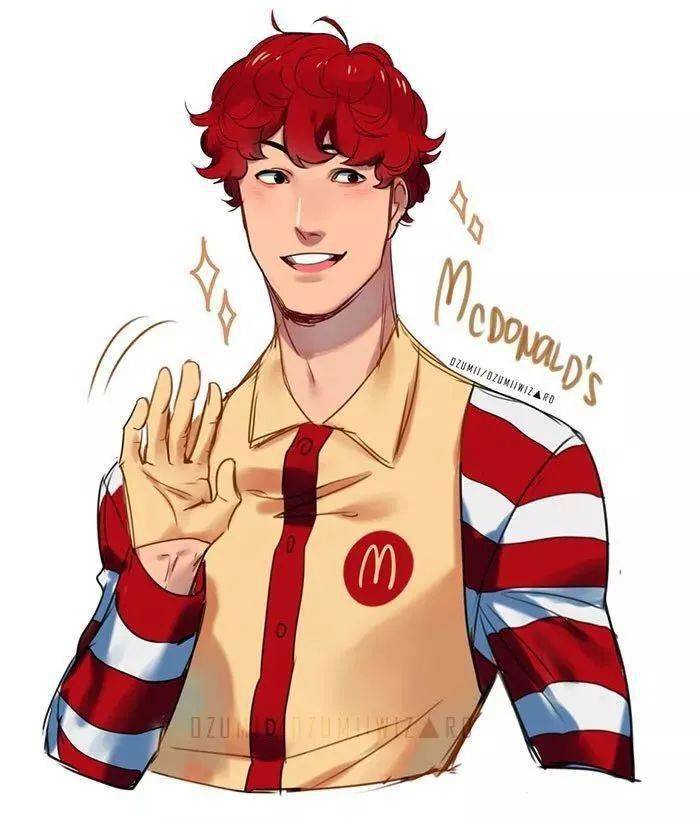 麥當(dāng)勞最新廣告動漫人物，輕松探索自然美景之旅