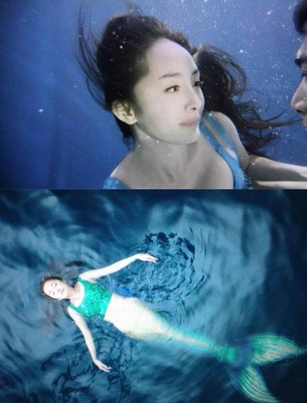 美人魚(yú)女演員的魅力傳奇，美麗與神秘的永恒印記