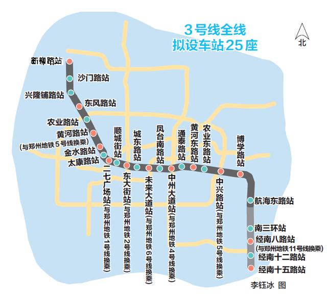 鄭州地鐵3號線最新進展動態(tài)更新??