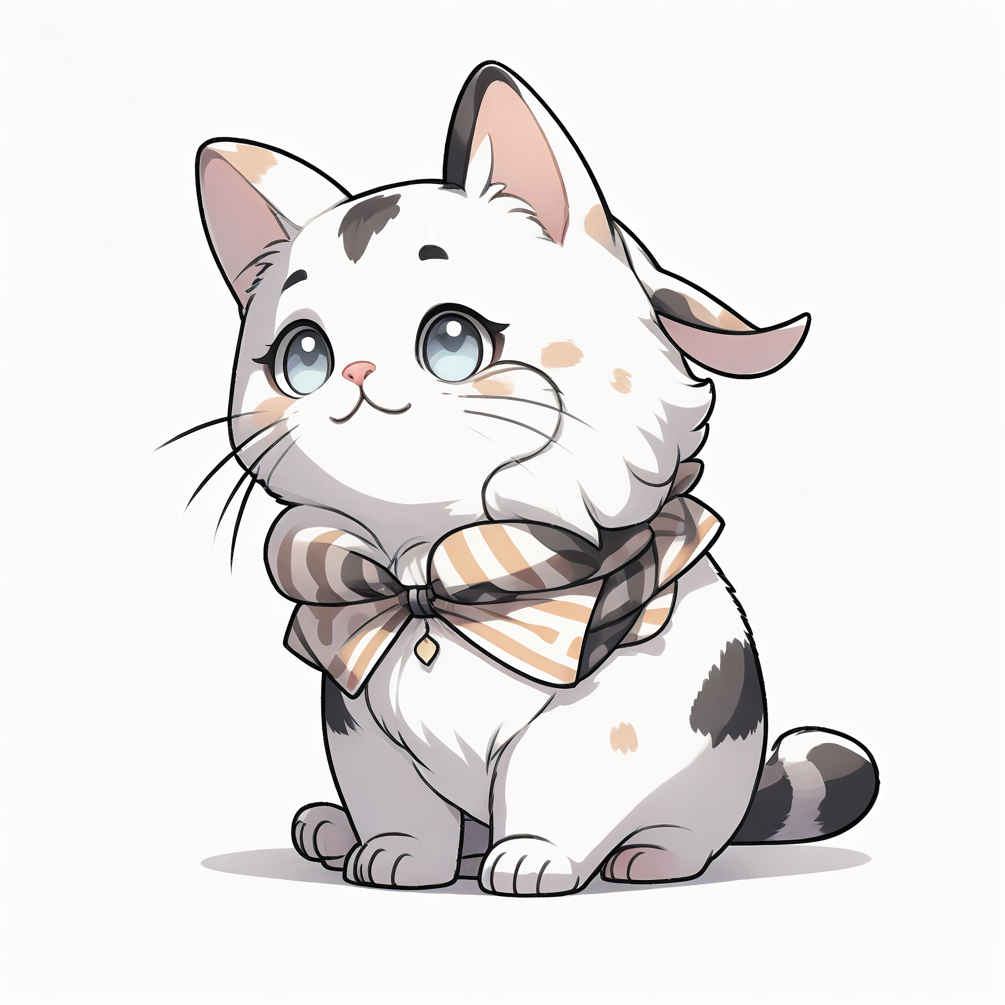 貓的動(dòng)漫頭像，溫馨日常趣事中的小貓咪