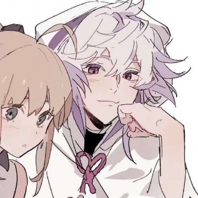 動(dòng)漫情頭雙人，自然美景中的心靈之旅