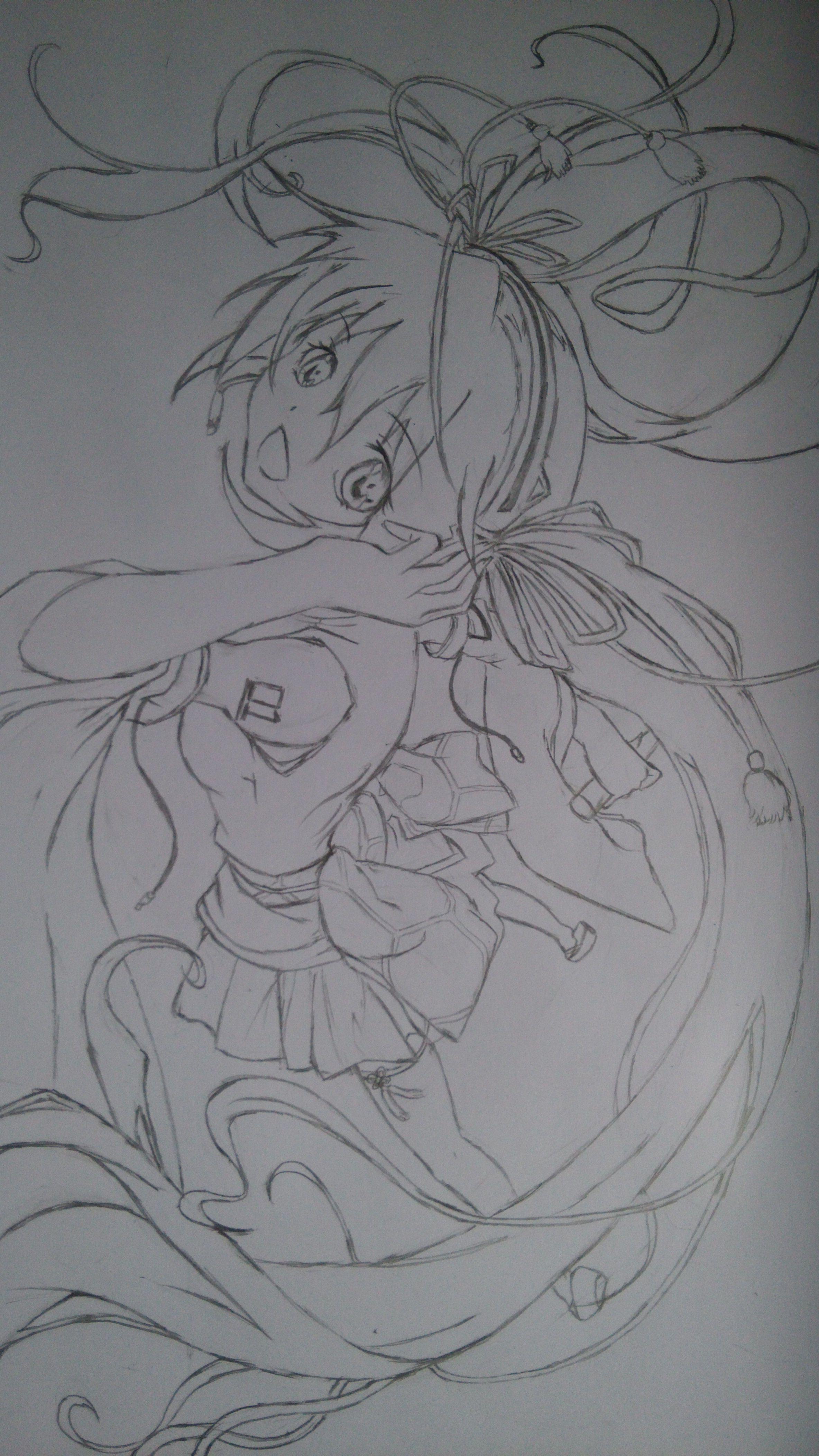 動漫女鉛筆畫，藝術之美與技術之精的完美結合